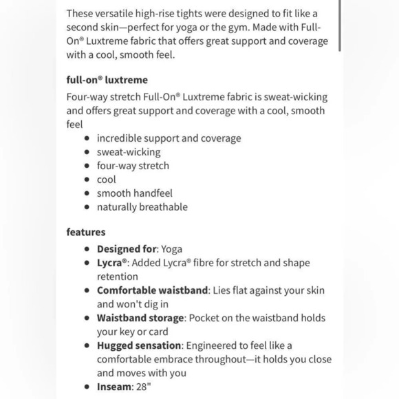 Lululemon 4 Wunder Under Hi-Rise Tight Blush Blossom Alpine White Midnight Navy - Picture 12 of 12